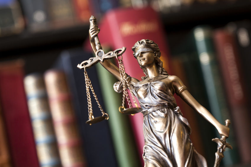 lady holding scales of justice
